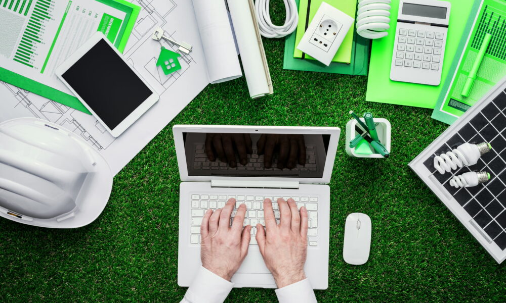 green office printing setup